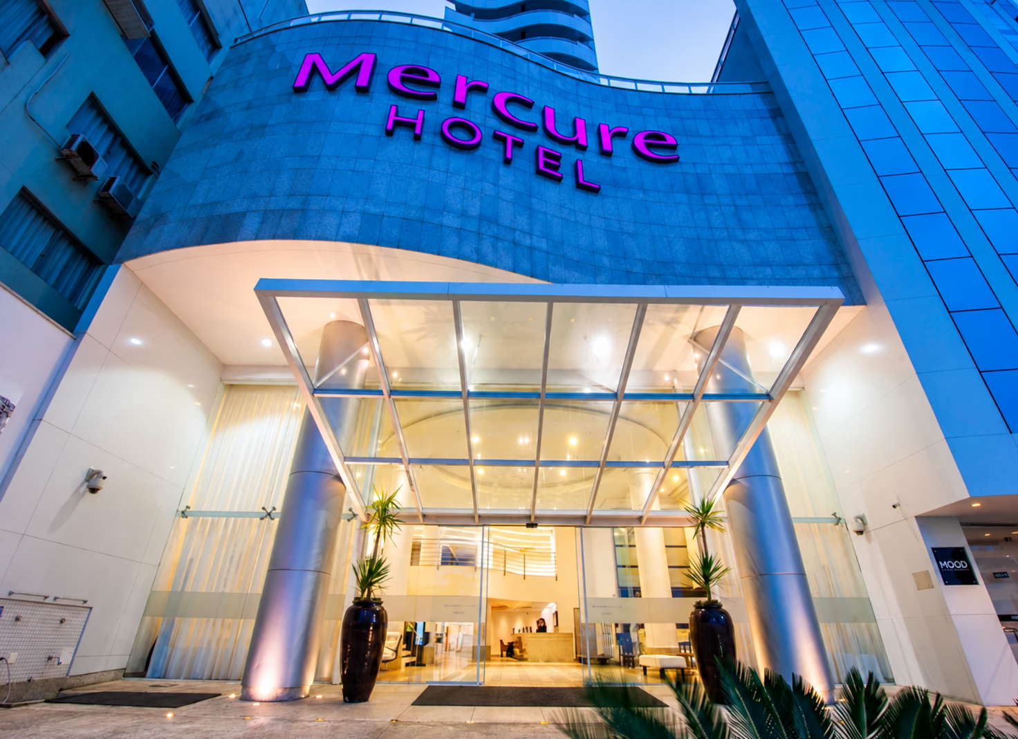 Fachada do Mercure Hotel Balneário Camboriú